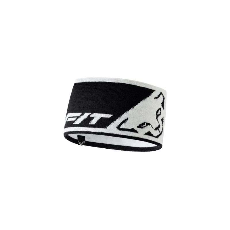 Dynafit Leopard Logo pannband (vit) unisex