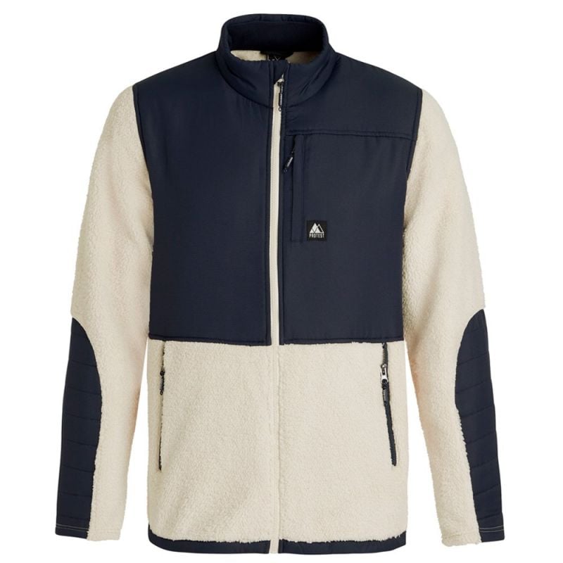 Polaire zippée PROTEST Prtmanitoba (Kitoffwhite) Homme