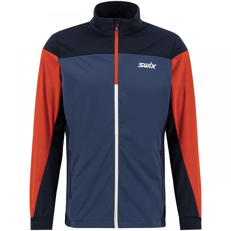 Veste de ski de fond Swix Cross Jacket (Lake Blue) Homme
