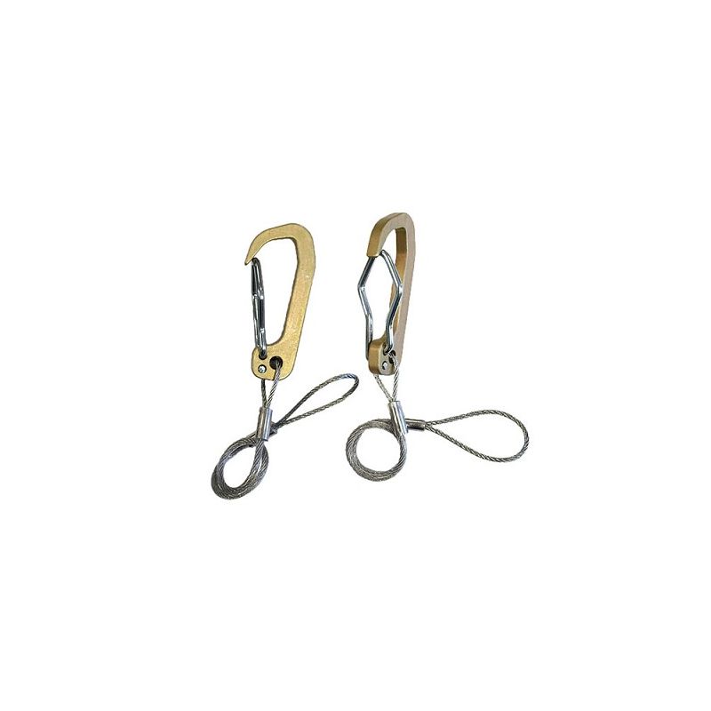 Leash fixation Telemark 22 Design Coil Leash (avant)