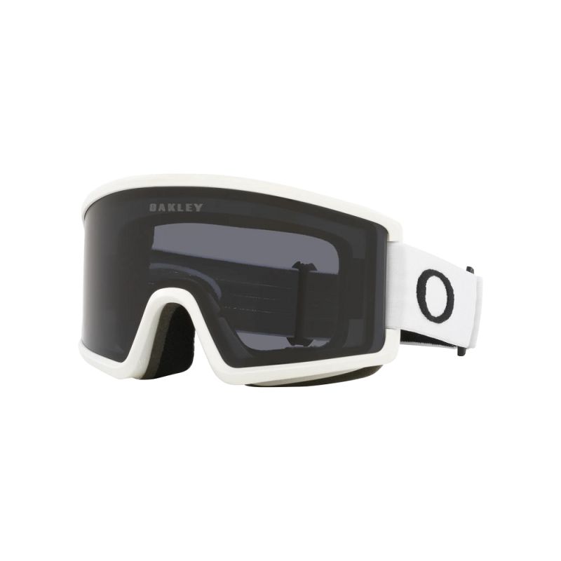 Masque de ski OAKLEY TARGET LINE M (Blanc mat - Gris foncé)