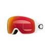Máscara Oakley Flight Tracker M (Blanco mate - Prizm Torch irridium)