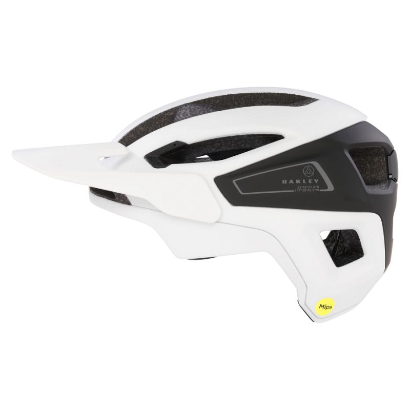 Casco de MTB Oakley DRT3 MIPS (Blanco Mate/Negro Satinado)