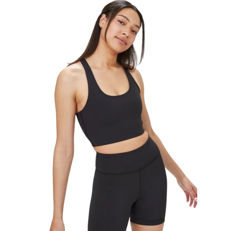 Dame-bh Tentree InMotion Longline Active Bra (Meteorite Black)