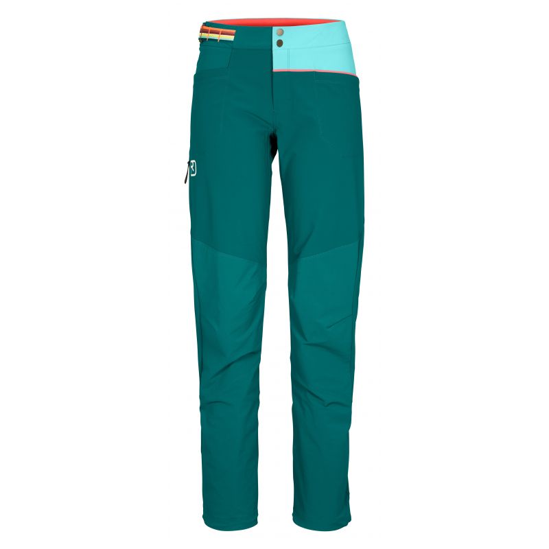 Klatrebukser til kvinder Ortovox Pala pants W (pacific green)