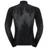 Bl Top Turtle Neck L/s Half Zip Kinship Odlo black melange