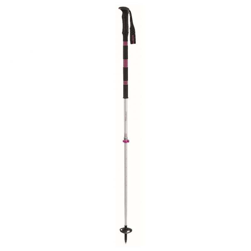 Bâton de ski de randonnée Komperdell Contour Titanal 2 Foam compact (pink)