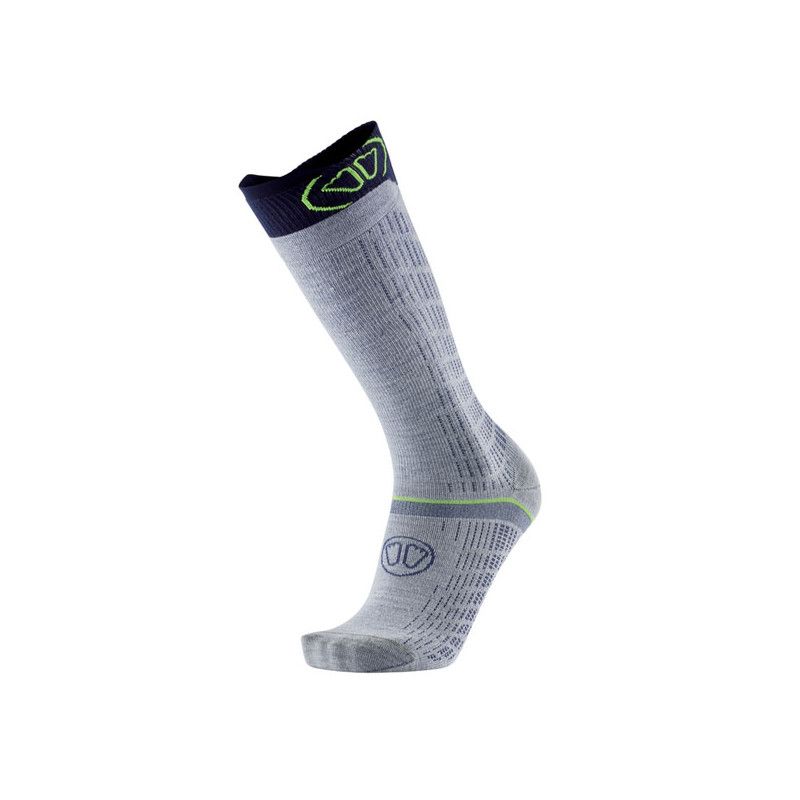 Calze da sci SIDAS Ski Merino Performance (Grigio/Verde)