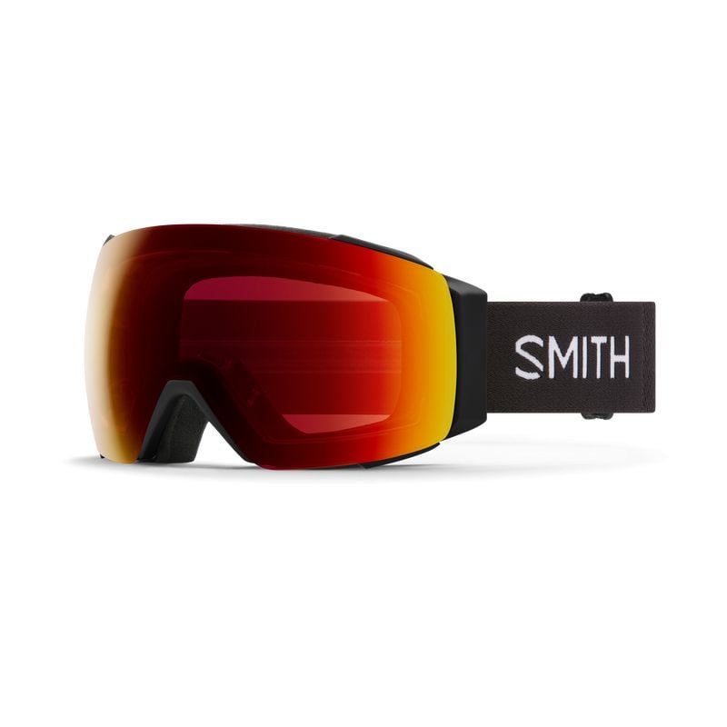 Hiihtonaamari Smith I/O Mag (Musta ChromaPop Sun Red Mirror Lens)