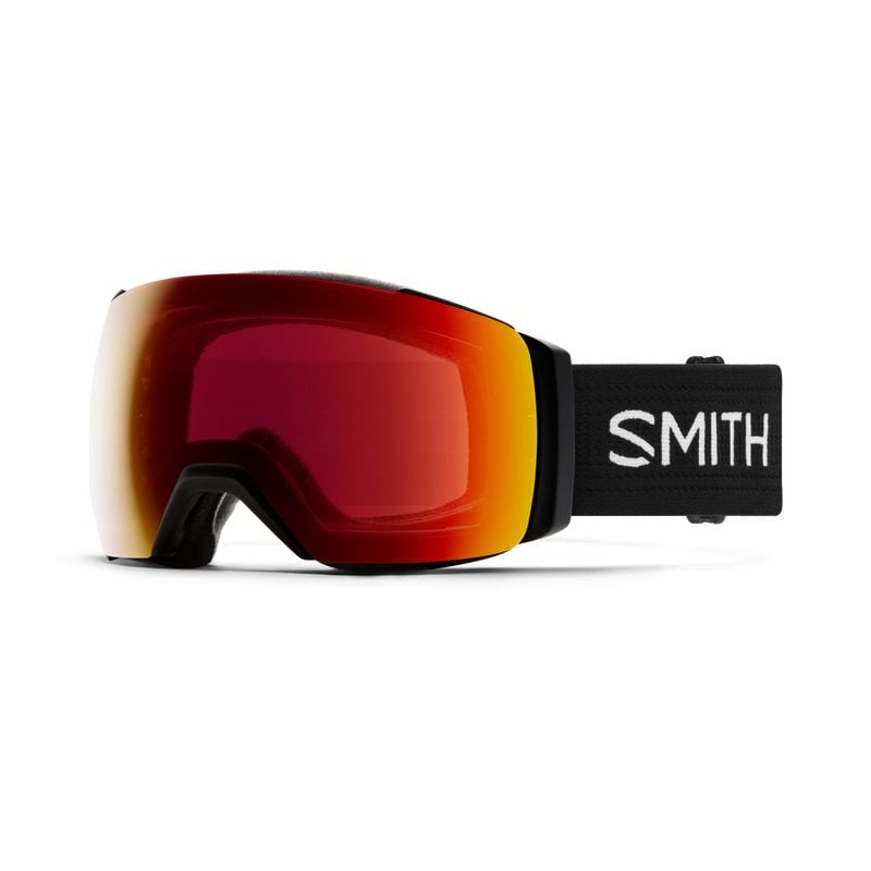Hiihtonaamari Smith I/O Mag Xl (Musta - ChromaPop Sun Red Mirror Lens)
