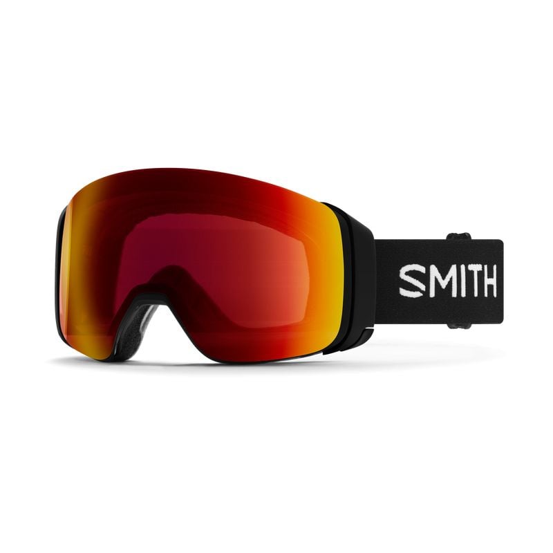 Skimaske Smith 4D Mag (Sort - ChromaPop fotokromisk rød spejlglas)