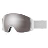 Skibrille Smith 4D Mag (White Vapor - ChromaPop Sun Platinium Mirror Lens) Kat. 3+1