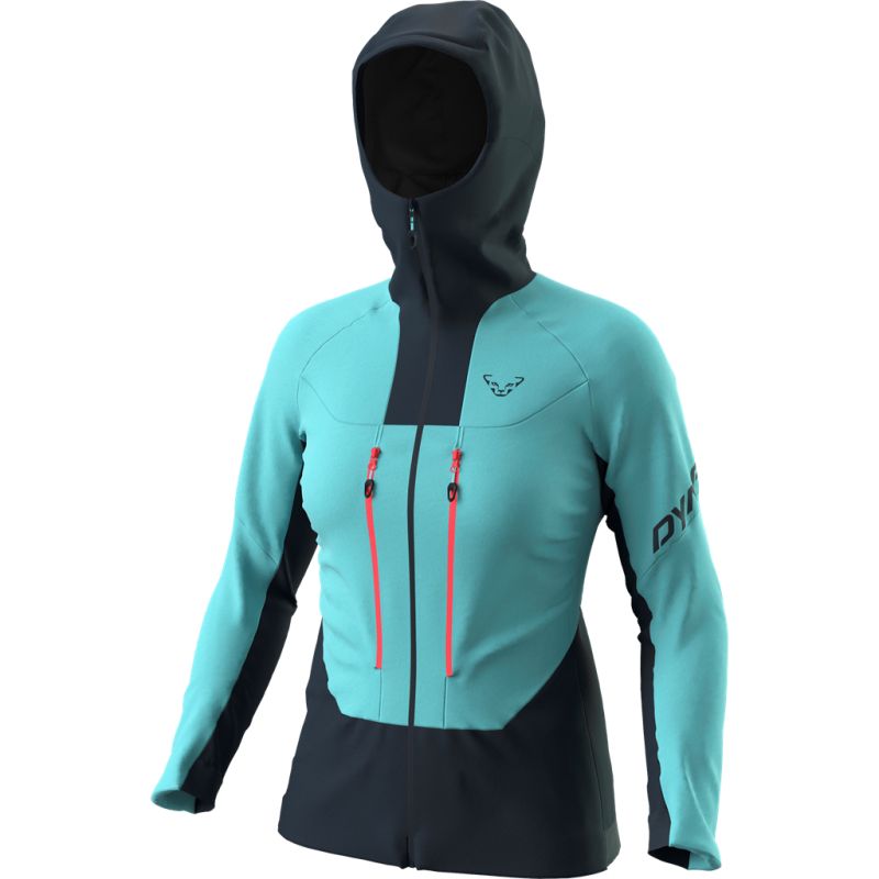 Softshell damesjack Dynafit TLT Dynastretch (Marineblauw)