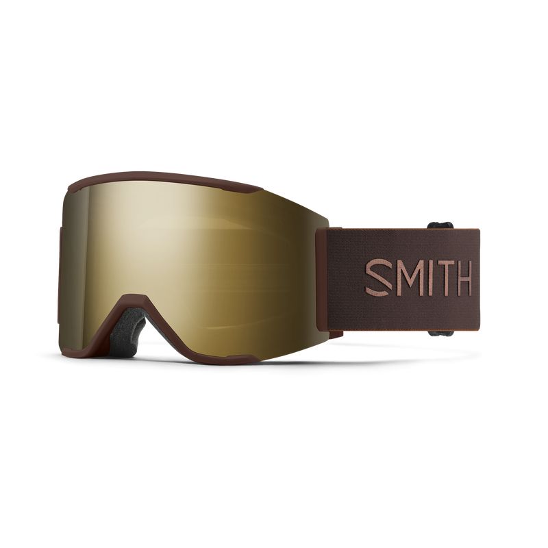 Masque de ski Smith Squad Mag (Sepia Luxe - Chromapop Sun Black Gold Mirror Lens)