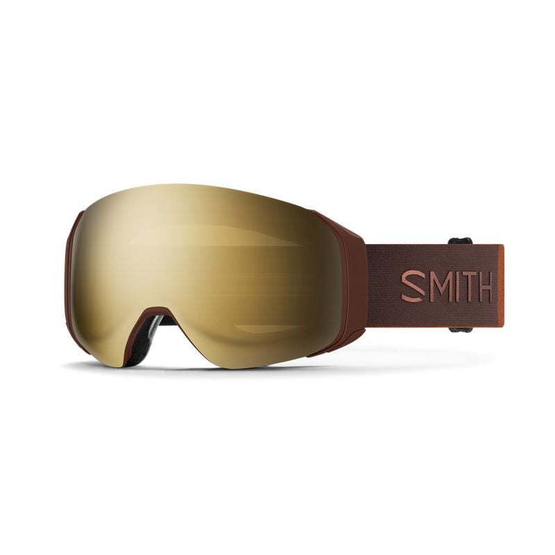 Skibriller Smith 4D Mag S (Sepia Luxe - Chromapop Sun Black Gold Mirror Lens) Dame