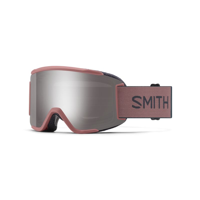 Skibrille Smith Squad S (Chalk Rose Everglade - Chromapop Sun Platinum Mirror)