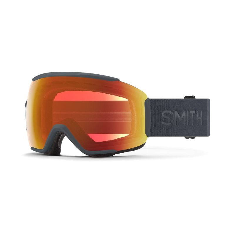Masque de ski Smith Sequence OTG (Slate - Chromapop Everyday Red Mirror Lens)