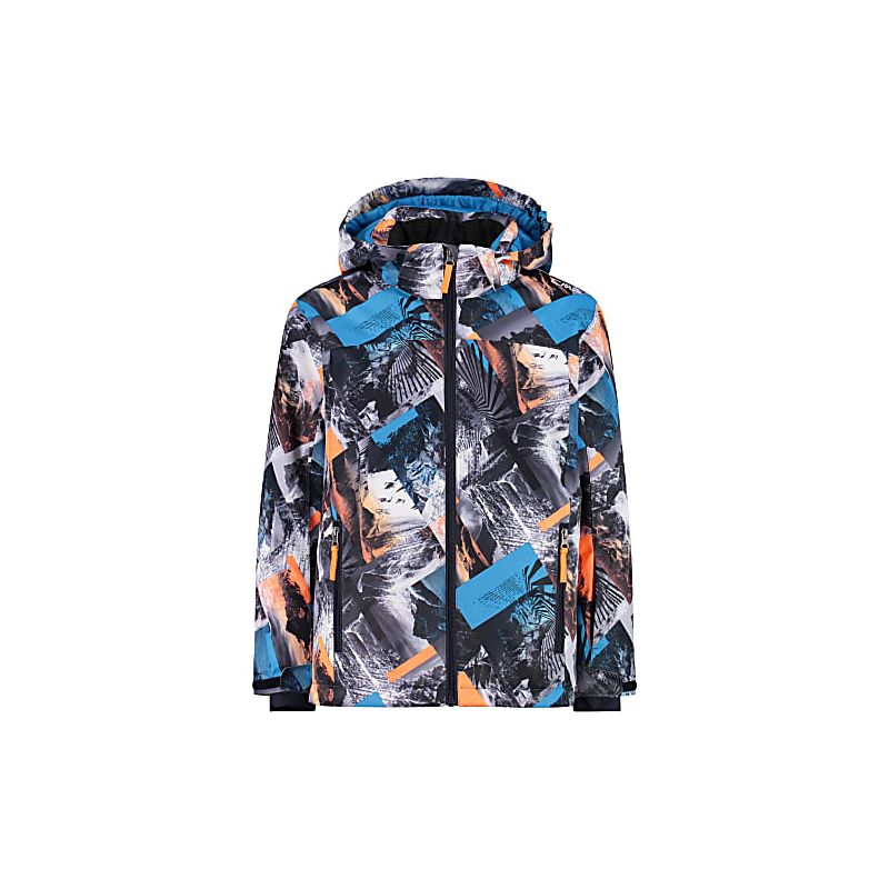 Veste CMP Kid Jacket Snaps Hood (DANUBIO-FLAMINGO FLUO) Enfant