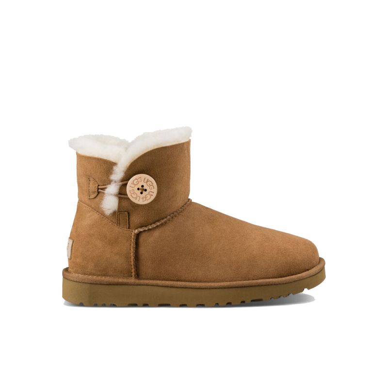 Bottes UGG Mini Bailey Button II (chestnut) femme