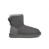 Bottes hiver UGG Mini Bayley Bow II (grey) Femme