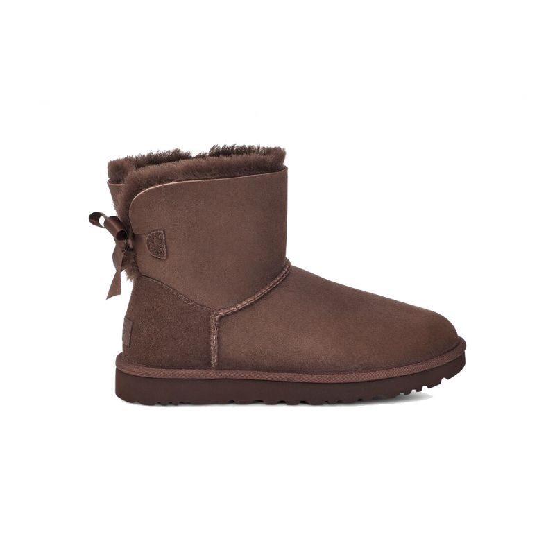 Vinterstøvler UGG Mini Bayley Bow II (burnt cedar) Kvinder