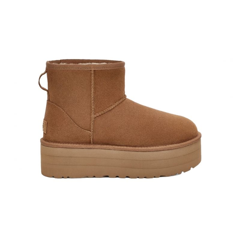 Kengät UGG Classic Mini Platform (Chestnut) naisille