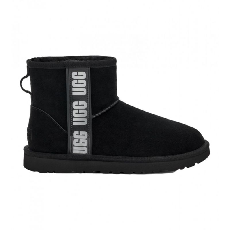 Bottes UGG Classic Mini Side Logo II (black) femme