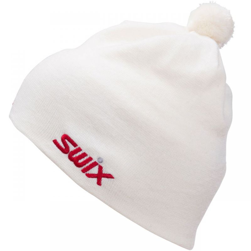 Bonnet Swix Tradition Hat W/flag (blanc)