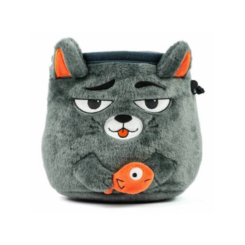 Sac à Magnésie animaux YY VERTICAL Chat (Gris)