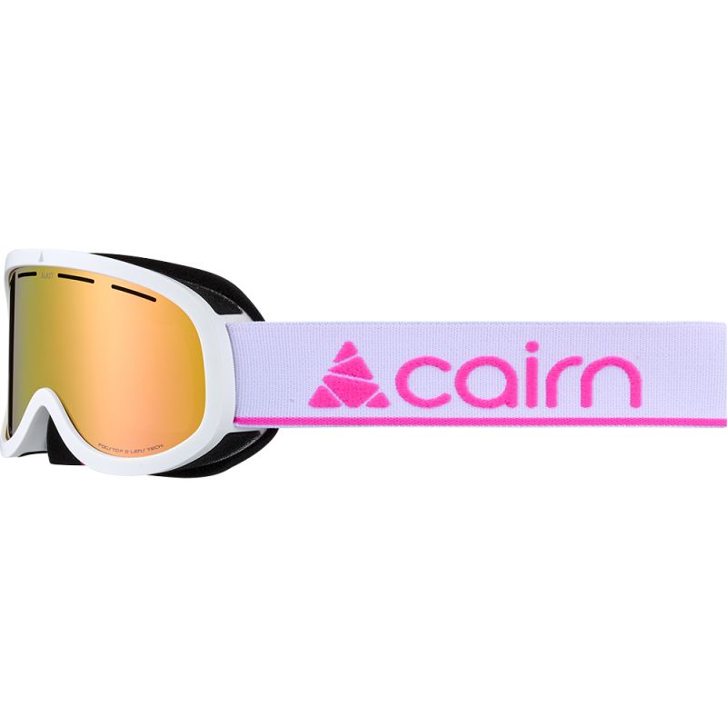 Masque de ski Cairn Blast Spx3000 (Mat White Neon Pink) Enfant Cat. 3