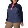 Fleece med halv lynlås Columbia Benton Springs Half Snap (Chalk Beach) Kvinder