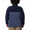 Fleece med halv lynlås Columbia Benton Springs Half Snap (Chalk Beach) Kvinder
