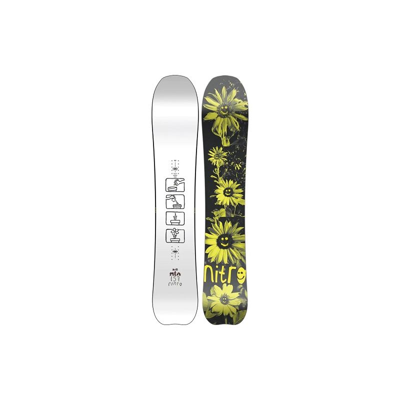 Nitro Mountain snowboard pack (2023) + binding - men