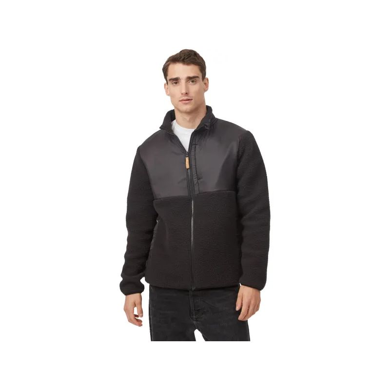 Polar Fleece Tentree Sherpa FZ (Meteorite Black) Men