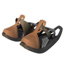 Toree Avec Clous N&deg;1 -ocre / Gris -taille L Evvo OCRE/GRIS