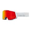 100% Snowcraft Mask (White Copper - Mirror Copper Lens)