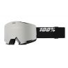 Mask 100% Snowcraft XL (Black HiPER - Mirror Silver Lens)
