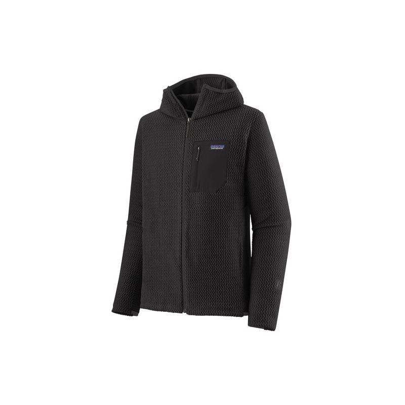 Polar Patagonia R1 Air Full-zip Hoody (Black) man