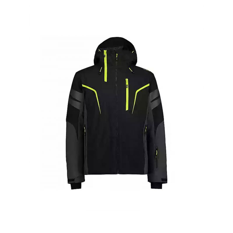 Veste CMP Jacket Fix Hood (Titanio Acido) Homme