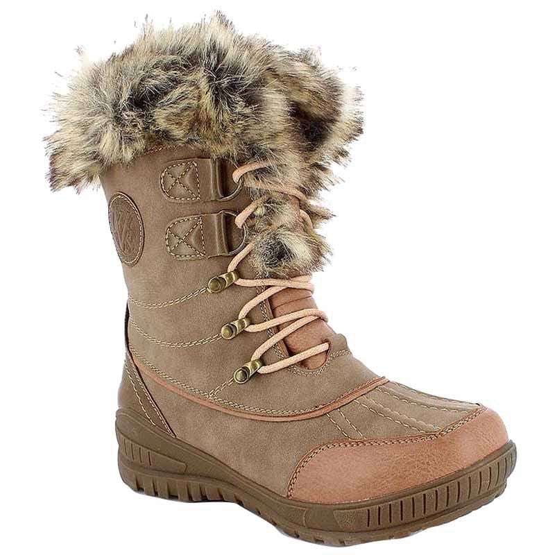 Chaussures après-ski Kimberfeel Delmos (Taupe) femme