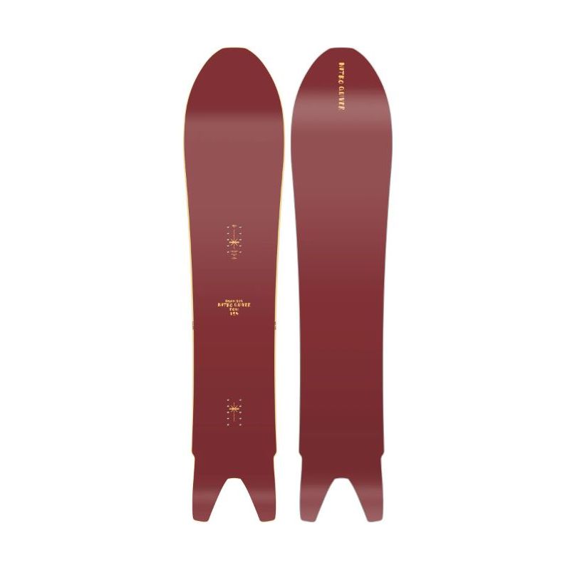 Pack snowboard Nitro POW (2023) + fixation