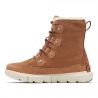 Sorel Explorer II Joan après-ski laarzen (Tan velvet, Fawn) dames
