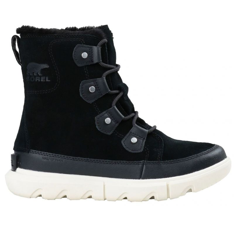 Botas de après-ski para mujer Sorel Explorer II Joan (Black/Fawn)