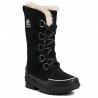 Botas de invierno Sorel Torino High (Black, light bisque) mujeres