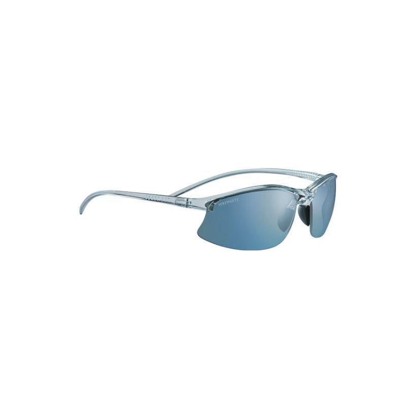 Sunglasses Serengeti Winslow (Shiny Crystal Ice Blue Saturn Polarized 555nm Blue Cat 2 To 3)