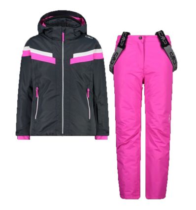 Blouson De Ski CMP Pour Fille - 12 Ans - Gris - Occasion