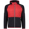 Veste CMP Man Jacket Hybrid Fix Hood (Anthracite) Homme