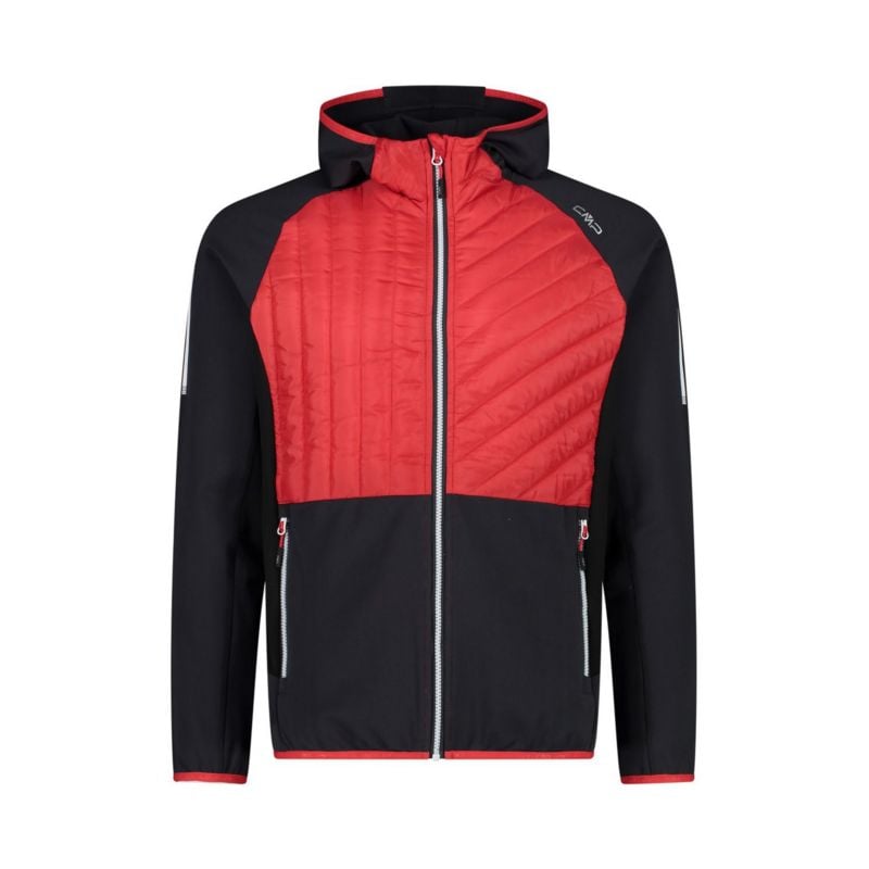 Chaqueta CMP Chaqueta de hombre Hybrid Fix Hood (Antracita) Hombre