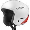 Skihjelm BOLLE MEDALIST PURE (Hvit Svart Rød Glans) Unisex