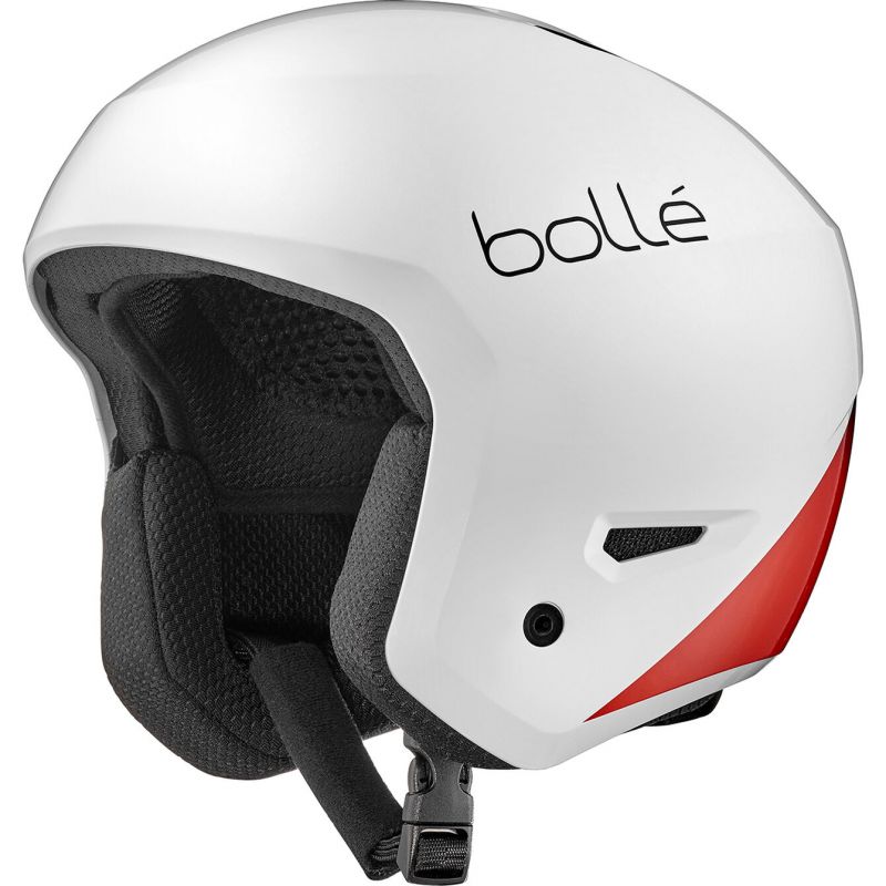 Casco de esquí BOLLE MEDALIST PURE (Blanco Negro Rojo Brillante) Unisex